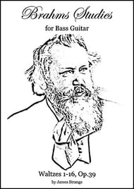 Brahms Studies for Bass Guitar Guitar and Fretted sheet music cover Thumbnail